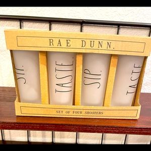 Sip and taste shot glass set. - Rae Dunn